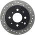 StopTech Acura & Honda Civic/Del Sol Drilled Left Rear Rotor