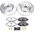 Power Stop 15-18 Audi A3 Front Z26 Street Warrior Brake Kit