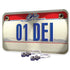DEI LED LiteN Boltz License Plate Lighting Kit - Dome Head - 4pc - Satin