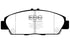 EBC 92-96 Honda Prelude 2.2 Yellowstuff Front Brake Pads