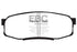 EBC 08-21 Toyota Land Cruiser 5.7L (150mm PCD) Bluestuff Brake Pads