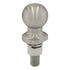 Curt 1-7/8in Trailer Ball (3/4in x 2-1/8in Shank 2000lbs Stainless Packaged)