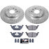 Power Stop 11-15 Volkswagen Jetta Front Z23 Evolution Sport Brake Kit