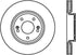 StopTech 09-18 Kia Forte Cryo Front Right Slotted Sport Brake Rotor