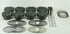 Mahle MS Piston Set Chevy Small Block 440ci 4.185in Bore 4.00Stk 6.0in Rod .927 Pin 6.0cc Set of 8