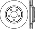 StopTech 98-02 Chevrolet Camaro / Pontiac Firebird/Trans Am Slotted & Drilled Front Left Rotor