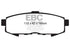 EBC 04-06 Mazda MPV 3.0 Greenstuff Rear Brake Pads