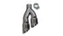 Corsa 2009-2013 Inlet 4in Pro Series Twin Side Swept Exhaust Tip Kit