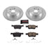 Power Stop 17-19 Ford Escape Rear Z23 Evolution Sport Brake Kit