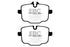 EBC 2021+ BMW M3/M4 3.0TT (G80/G82/G83 w/Cast Iron Rotors) Redstuff Rear Brake Pads