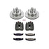 Power Stop 94-02 Ford E-150 Econoline Club Wagon Front Autospecialty Kit w/Cals