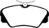 EBC 97-01 Cadillac Catera 3.0 Ultimax2 Front Brake Pads