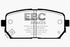 EBC 07-10 Kia Rondo 2.4 Yellowstuff Rear Brake Pads