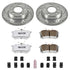 Power Stop 01-05 Audi Allroad Quattro Rear Z26 Street Warrior Brake Kit
