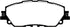EBC 2019+ Lexus UX200 2.0L Turbo Greenstuff Front Brake Pads