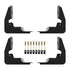Westin 2014-2018 Chevy Silverado 1500 Reg Cab Premier Oval Nerf Step Bar Mount Kit - Black