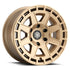 ICON Compass 17x8.5 6x5.5 0mm Offset 4.75in BS Satin Brass Wheel