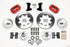 Wilwood Dynapro Dust-Boot Front Kit 12.19in Red 74-80 Pinto/Mustang II Disc Spindle only