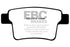 EBC 04-07 Ford Five Hundred 3.0 Redstuff Rear Brake Pads