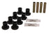 Energy Suspension Front Leaf Spring Bushing Set - Black