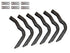 Lund 05-12 Dodge Dakota Quad Cab EZ Running Board Mounting Bracket Kit - Brite