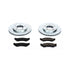 Power Stop 97-02 Ford Expedition Front Z23 Evolution Sport Brake Kit