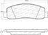 StopTech Street Brake Pads - Rear