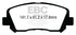 EBC 15+ Chrysler 200 2.4 Ultimax2 Front Brake Pads