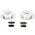 Power Stop 04-06 Mitsubishi Lancer Rear Z23 Evolution Sport Brake Kit