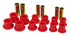 Prothane 99-04 Ford F250/350 SD 2/4wd Front Leaf Spring Bushings - Red