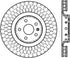 StopTech 09-15 Cadillac CTS-V Cryo Slotted Front Right Sport Brake Rotor