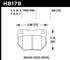 Hawk 06-07 WRX HPS Street Rear Brake Pads