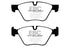 EBC 11+ BMW 528 2.0 Turbo (F10) Ultimax2 Front Brake Pads