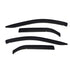 Westin 2003-2008 Toyota Corolla Sedan Wade Slim Wind Deflector 4pc - Smoke