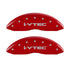 MGP 4 Caliper Covers Engraved Front & Rear i-Vtec Red finish silver ch