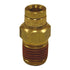 Firestone Male Connector 1/4in. Push-Lock x 1/8in. NPT Brass Air Fitting - 6 Pack (WR17603454)
