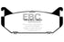 EBC 93-97 Ford Probe 2.0 16v Greenstuff Rear Brake Pads