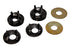 Energy Suspension 95-99 Mitsubishi Eclipse FWD/AWD Black Motor Mount Inserts (2 Torque Mount Positio
