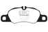 EBC 09-12 Porsche 911 (997) (Cast Iron Rotor only) 3.6 Carrera 2 Yellowstuff Front Brake Pads
