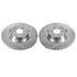 Power Stop 12-16 Mercedes-Benz C250 Front Evolution Drilled & Slotted Rotors - Pair