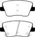 EBC 2019+ Hyundai Veloster N (2nd Gen) 2.0L Turbo Yellowstuff Rear Brake Pads