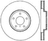 StopTech 06-18 Nissan Maxima SportStop Cryo Slotted & Drilled Front Left Rotor