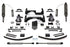Fabtech 07-13 GM K1500 P/U w/o Autoride 4WD 6in Perf Sys w/Dlss 2.5 C/O Resi & Rr Dlss