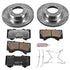 Power Stop 08-11 Lexus LX570 Front Z36 Truck & Tow Brake Kit