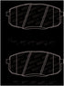 StopTech 14-16 Kia Soul Street Performance Front Brake Pads