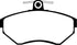 EBC 97-02 Volkswagen Cabriolet 2.0 Ultimax2 Front Brake Pads