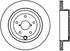 StopTech 08-16 Subaru Impreza WRX STI Left Rear Slotted Cyro Brake Rotor