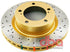 DBA 07+ Toyota Landcruiser 200 Series Front Drilled and Slotted 4000 Series Rotor
