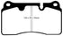 EBC 06-09 Volkswagen Touareg 3.6 (2 pin holes at top of backplate) Ultimax2 Front Brake Pads