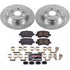 Power Stop 11-18 Volvo S60 Rear Z23 Evolution Sport Brake Kit
